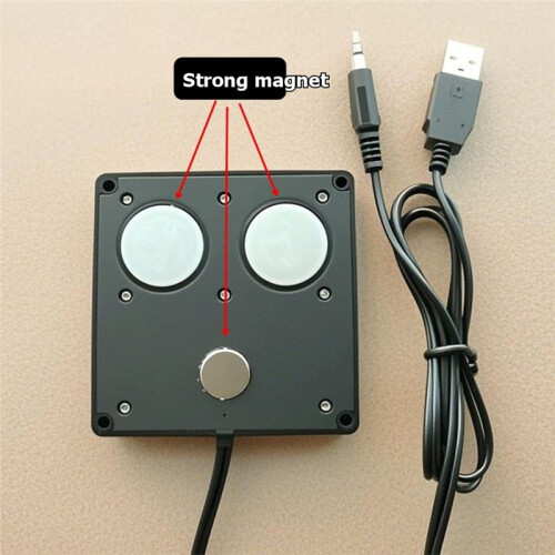 Speaker USB with Magnetic Fixation for Desktop Computer Audio System