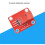 AC Current Sensor Current Transformer 0-5A Current Monitoring Sensor Module 3P Interface 4