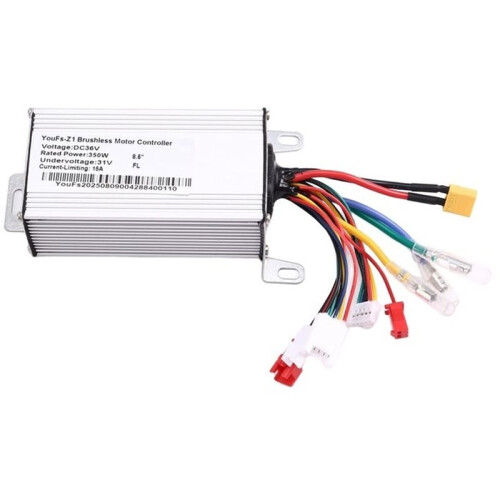For YFS Electric Scooter Controller Intelligent Brushless Motor Controller 36V 350W 15A,with Display Board and Cable 1