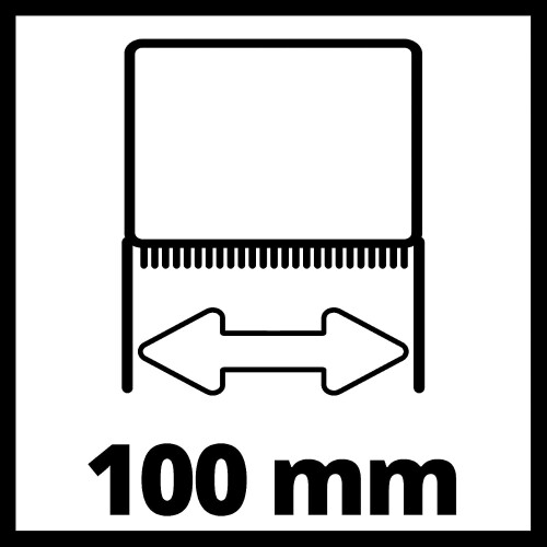 Einhell Einhell Original 120 x 100 mm Sanding Strip Brush 2