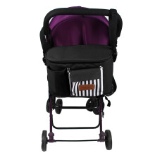 Wasserdichte Kinderwagen Tasche Schwarz Oxford