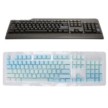 Frostblau Tastatur Tastenkappen PBT Seitengravur
