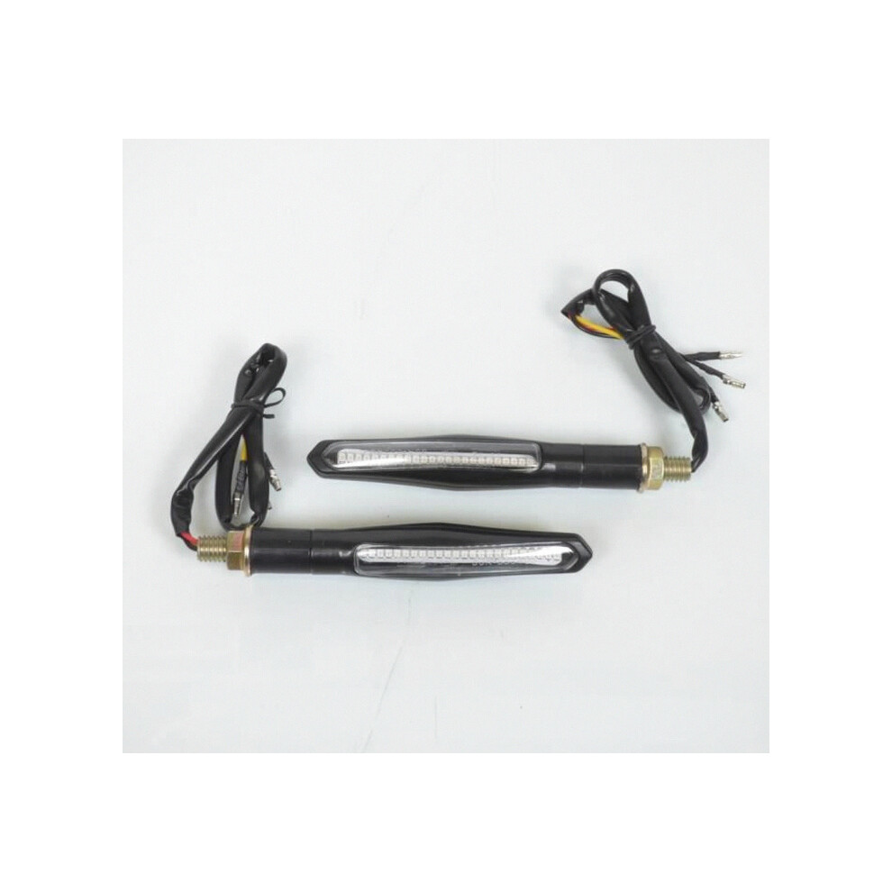 sequential rear turn signal + LED brake light Compatible bobber cafe ...