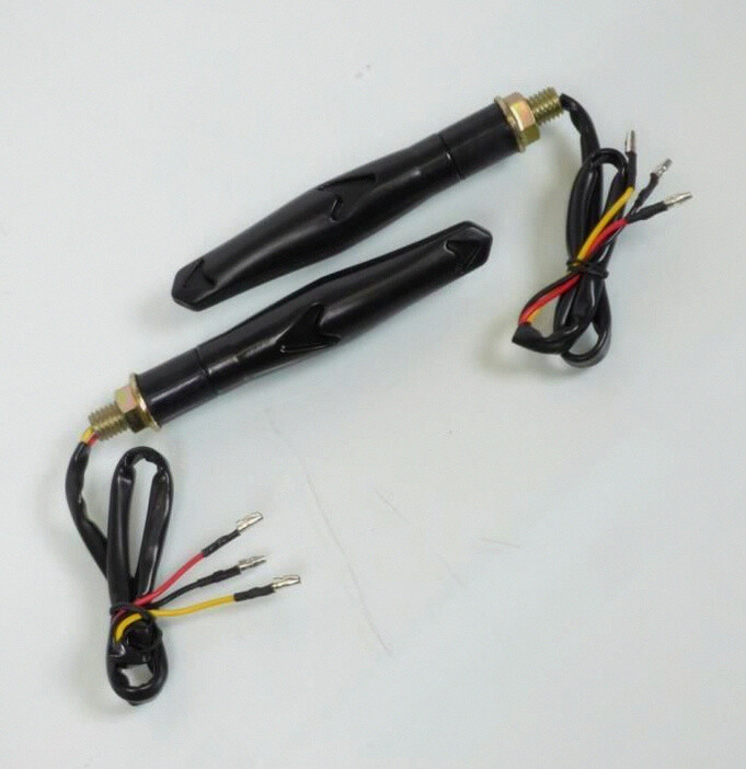 sequential rear turn signal + LED brake light Compatible bobber cafe ...