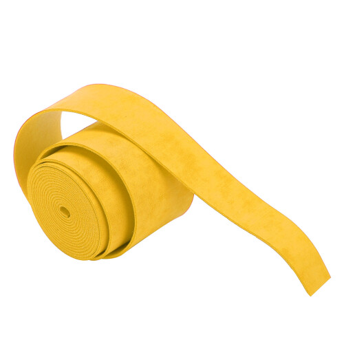 5er Pack Schlägergriffband Gelb matt 2