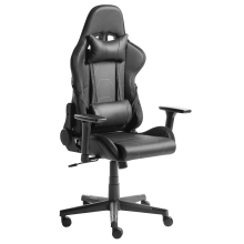Gaming Chair VOLTIXA Faux Leather Black