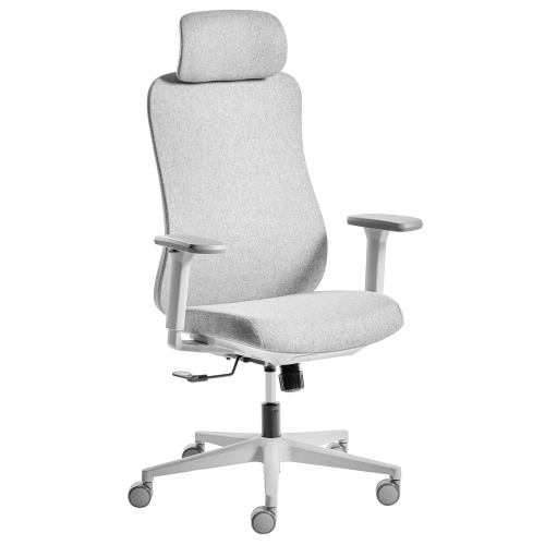 Beliani Office Chair NEMOAR Light Grey