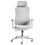 Beliani Office Chair NEMOAR Light Grey 4