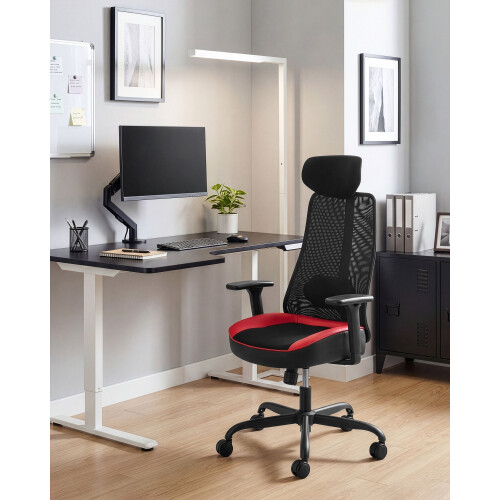 Beliani Office Chair STRYKE Red 1