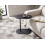 Beliani Side Table MILLE Metal Black 2