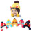 (Navy Blue)Children Hat Autumn Winter Knitted Plush Thickened Warm Ear Protective Caps 7