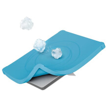 Custodia In Silicone Blu per Starlink , Impermeabile e Antigraffio, Ideale per Tetto, Auto, e Campeggio.