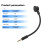 Replacement 3.5mm Microphone Game Mic Bendable Game Microphone for Sonyy INZONE H6 H9 2