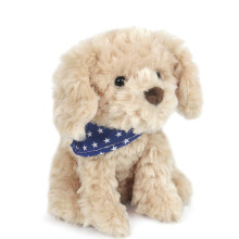 MON AMI Goldendoodle Puppy 7.5-Inch Stuffed Dog, Soft Cuddly Plush Gift