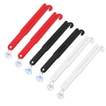 Abridor de Bolsas de Comida de 6 Piezas con Cuchilla de Acero Inoxidable, Cortador de Bolsas de una Mano y Exprimidor con Cadena y Ventosa