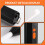 Flexible LED Flashlight Stick,Bendable LED Work Light,8 Brightness Levels Rechargeable for Car Repairs 2
