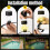 12 Pack Solar Pool Lights LED, Suitable for Ground/Metal Frame Pools Outdoor Pool Lighting 4