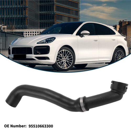 Radiator Hose for  Cayenne 2009 No.95510663300 Rubber Water Pipe 1