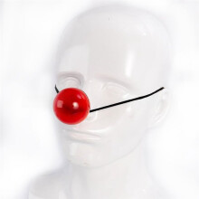 Rote Leuchtende Clownsnase Leuchtende Rote Clownsnase für Zirkusparty Halloween Cosplay Kostüm Requisiten Clown Sachen