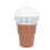 Eisbereiter, 450 ml, braun, automatisch, 18