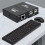 Extensor USB2.0 120M  4HUB Portátil USB A RJ45 para Monitoreo de Computadora, Extensión de Mouse, Cable de Red Único, Enchufe EU 5
