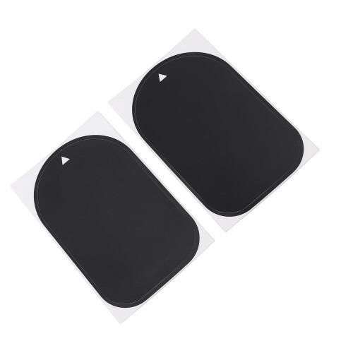 2er-Pack Rad-Ventillochaufkleber für geschlossene