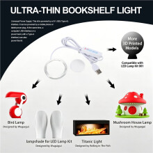 Kit de 2 Lampes LED pour Imprimante 3D, pour Éclairage LED A1/A1mini/P1S/P1P/X1C, Alimentation USB 5 V, 3 Températures de Couleur Réglables.