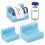 2 Pack Peptide Vial Label Applicators for 2ml/3ml & 5ml/10ml Vials, -Saving Handheld Sticker Alignment Tool for Lab 2