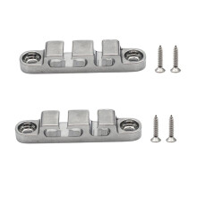 2 Pack 3 String Bass Guitar String Retainer ,Headstock String Guide, Electric Guitar Bass Part