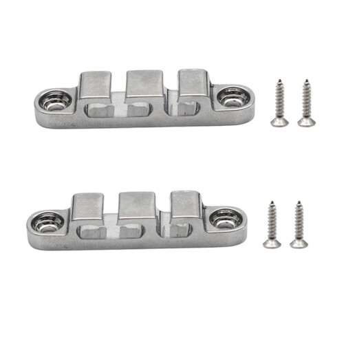 2 Pack 3 String Bass Guitar String Retainer ,Headstock String Guide, Electric Guitar Bass Part