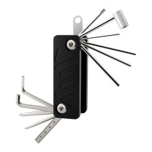Faltbares Multifunktions-Einstellwerkzeug-Set für Gitarre, Bass, Effektpedale, Gitarrenzubehör