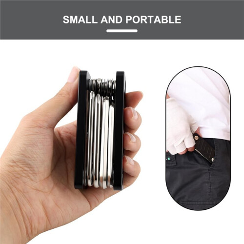 Foldable Guitar Multi Adjustment Tool Kit for Guitar, Bass, Effect Pedals ,Guitar Tool Guitar Accessories 1
