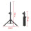 2 Pack Desk Mic Stand, Portable Foldable Tripod Microphone Stand with Mic Clip Holder, Adjustable Tabletop Stand 10