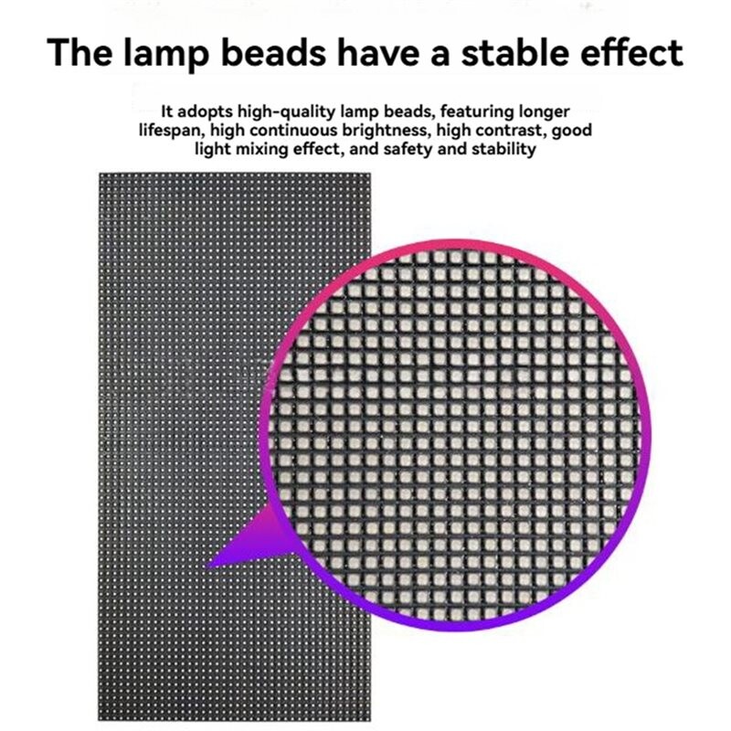 Led Full Color Module LED Matrix P3.076 Indoor Full Color Module 320x160mm 26Scan RGB ...