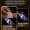 USB Starrys Projector Night Light Adjustable Brightness  Star Projector Night Light for Car Bedroom 26 Films 4