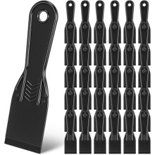 Conjunto de 36 Espátulas de Plástico Flexíveis de 5 cm para Reparo de Paredes, Aplicação de Massa Corrida, Pintura e Gesso.