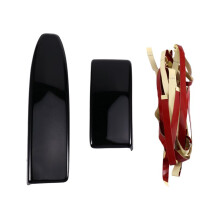 Car Center Armrest Box Panel Cover for C Class W204 2008-2014 E Class W212 2010-2013 GLK X204 08-15 Black