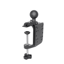 Boat Gunwale Clamp Mount Base with 1.5" , Boat Clamp Mount C Claw Holder for Kayak Boat Desk Extension