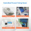 58mm Embedded Thermal Receipt Printer, 5-9V, BT USB TTL RS232 Serial Port, ESC POS, 4