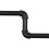 (One pack) 100cm Wall Mounted Clothes Rack Industrial Pipe Clothing Rail 5