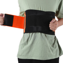 Tragbarer Rückenprotektor Orange Verstellbar