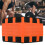 Tragbarer Rückenprotektor Orange Verstellbar 14