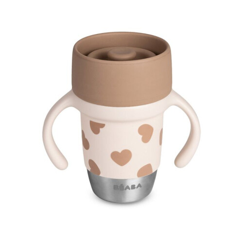 BEABA RVS leermok CLICK &amp; DRINK Grote Liefde