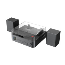 Retro levysoitin - Reflexion - HIF2082DAB - Bluetooth - DAB+, CD, FM - MP3 tallennus USB - 2,8" värinäyttö
