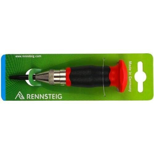 Rennsteig 430231 — Punzón automático de 130 mm con protector de dedos
