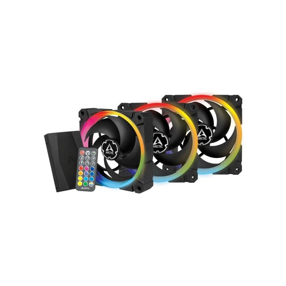 Arctic BioniX P120 (120 mm, 3x), PC Lüfter, Schwarz - Bild 2