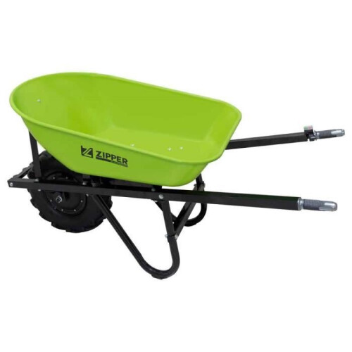 Brouette électrique - ZIPPER - ZI-EWB200S - 280 W - 100 L - Vert 1