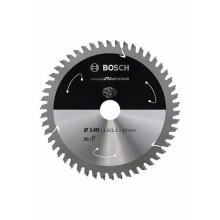 Cirkelzaagblad - BOSCH - Standaard voor Aluminium - 140x1.6/1.1x20 mm - 50 tanden - T50