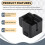 10Pcs for  A1  Silicone Socks, Hotend Protective Cover, Insulation Case for Enhanced 3D Printer Performance 4