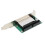 40-Pin Cf Compact Flash Card To 3.5 Ide Converter Adapter Pci Bracket Back Panel 2